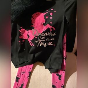 Girl 3 piece pajamas set